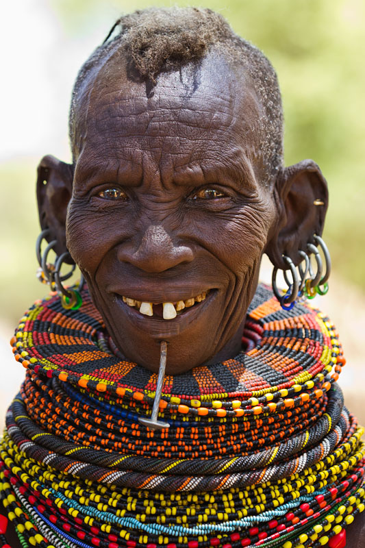 66a. Woman from the Turkana tribe   Kenya